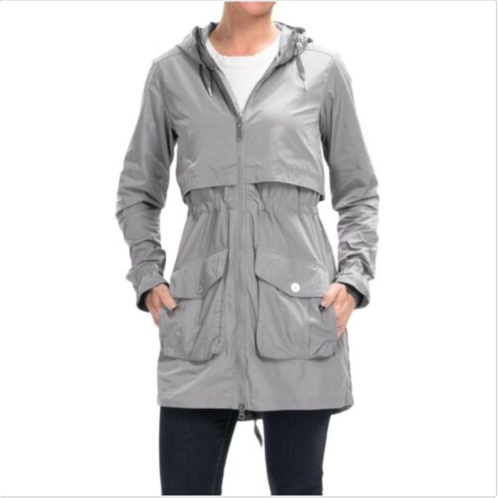Mountain Hardwear Zenell 3 Trench Coat Size Large